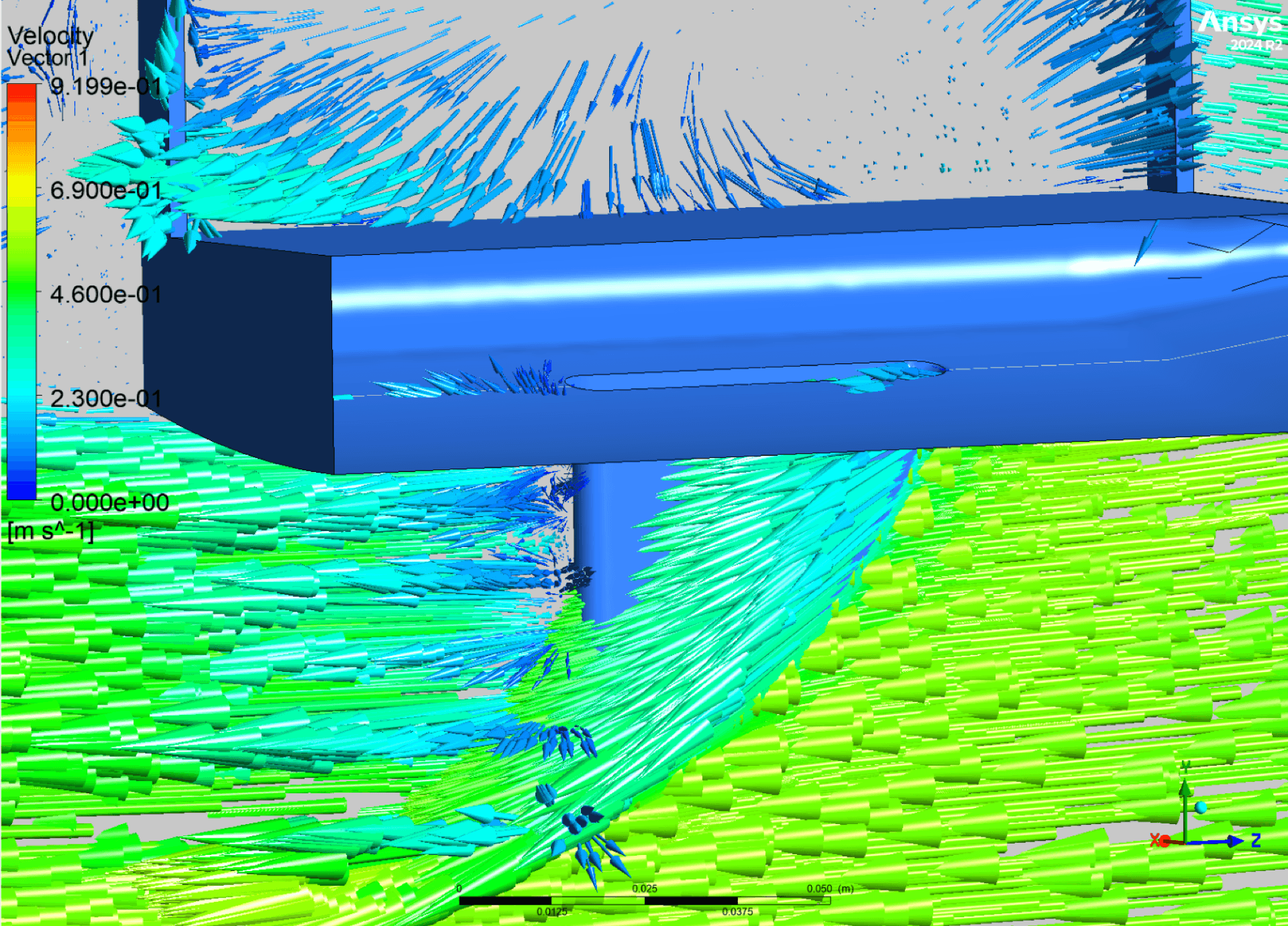 CFD Analysis Showing Turbulent Kinetic Energy Profile