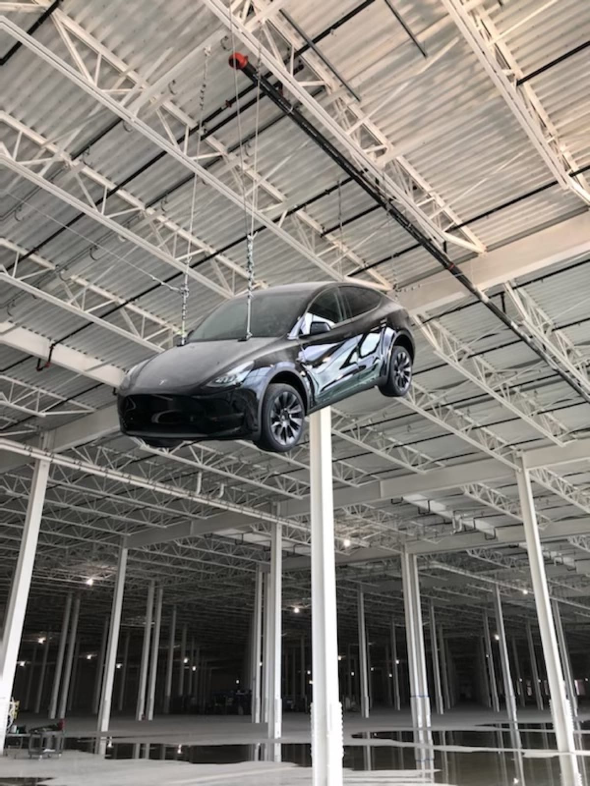 Tesla Flying Y