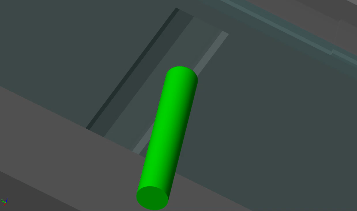 Kinematic Pin Close-up